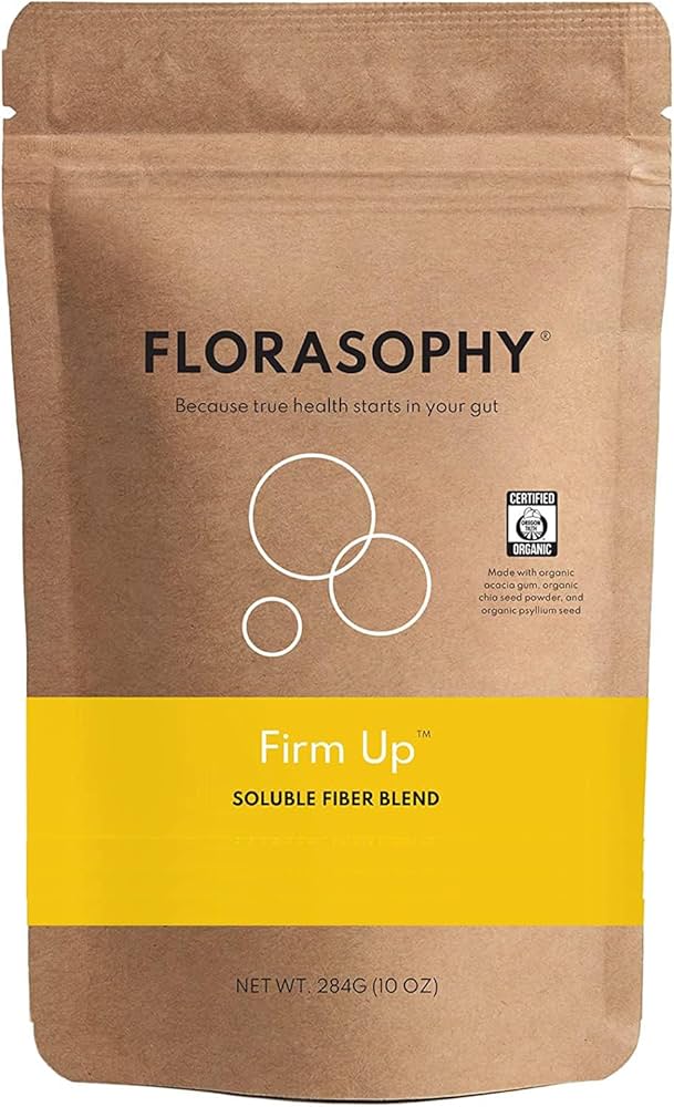 Amazon.com: Florasophy Firm Up Organic Soluble Fiber Supplement
